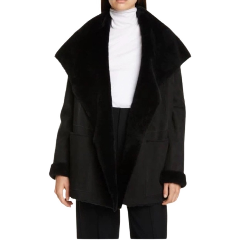VINCE GENUINE SHEARLING COAT
